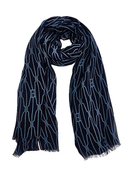 Sciarpa blu in modal Tommy Hilfiger | AW0AW17490DW6